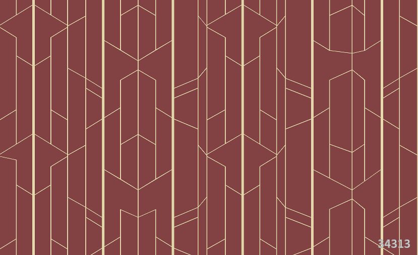 Abstract pattern terracotta