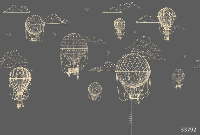 Balloons grey
