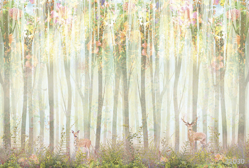 Beautiful Forest natural gradient
