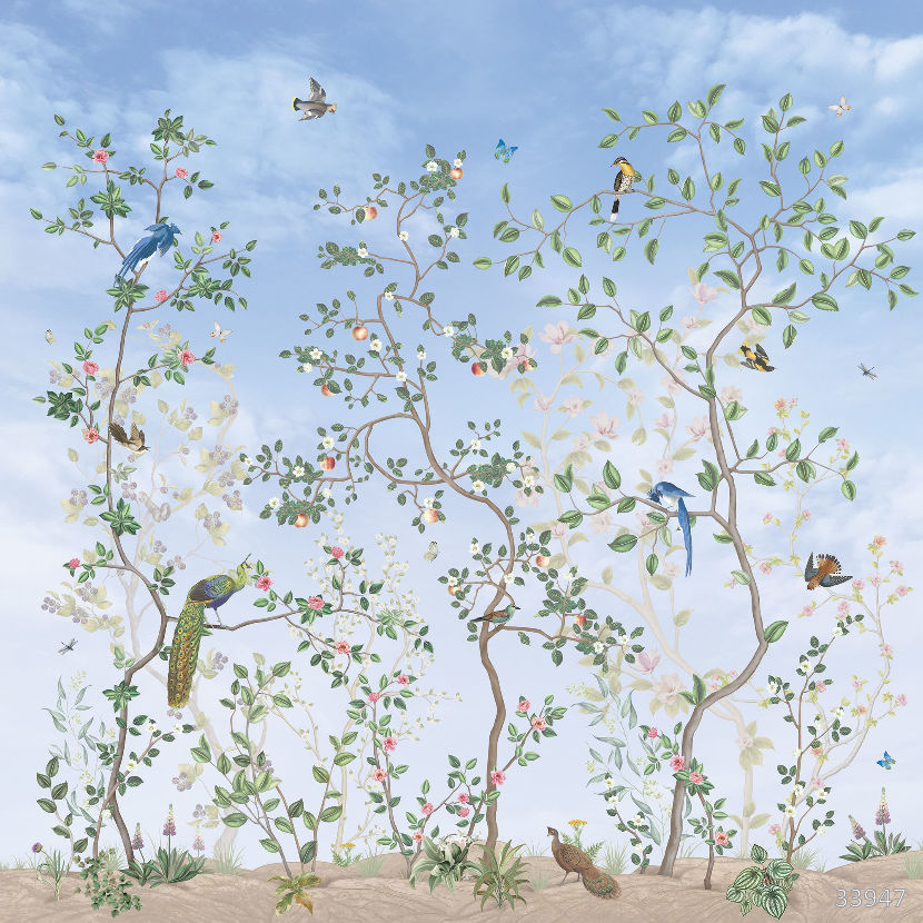 Blooming garden