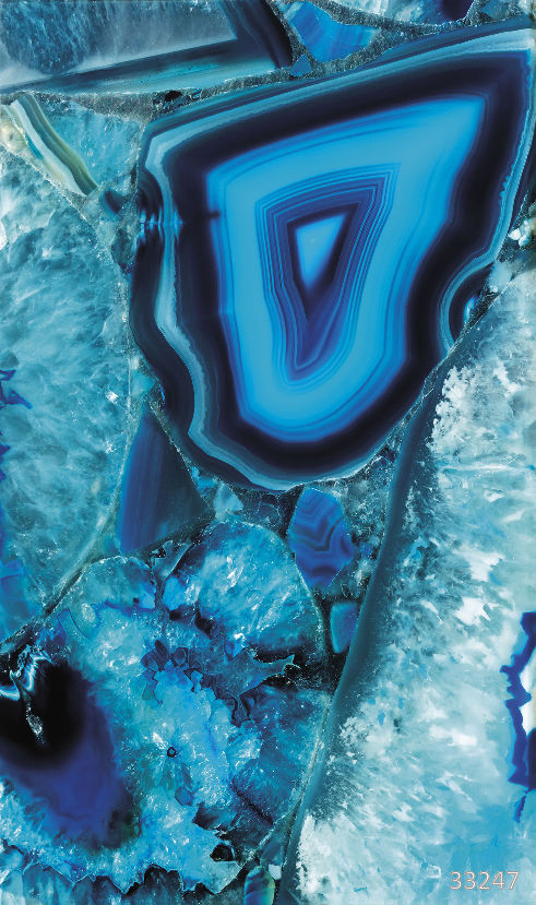 Blue agate