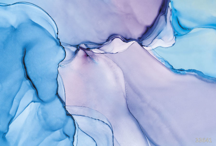 Blue and purple