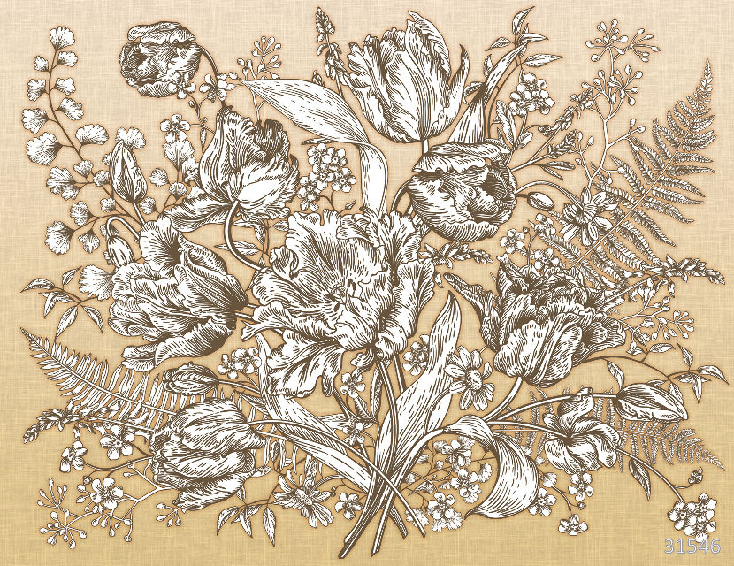Bouquet beige