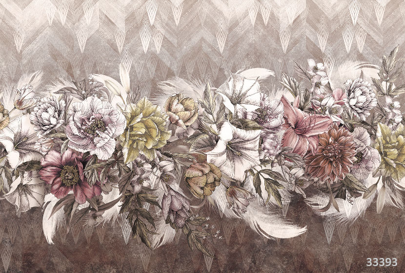 Bouquet sepia