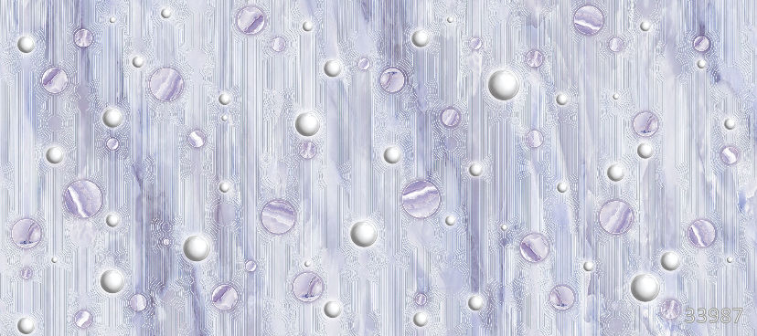 Bubbles purple