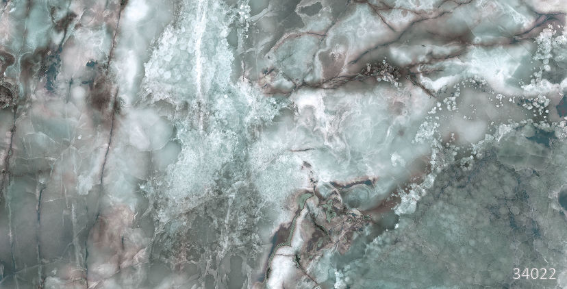 Colored stone green