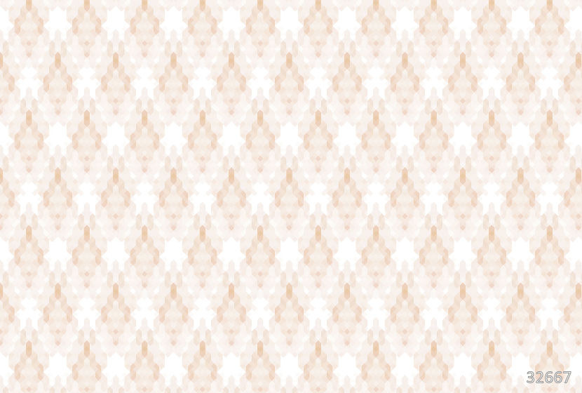 Geometric pattern peach