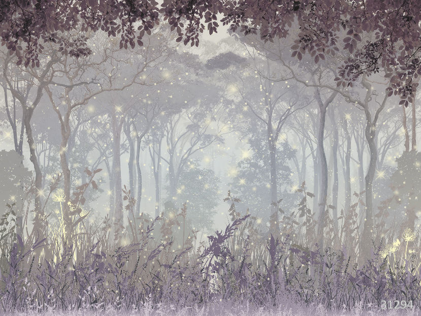 Glade of fireflies