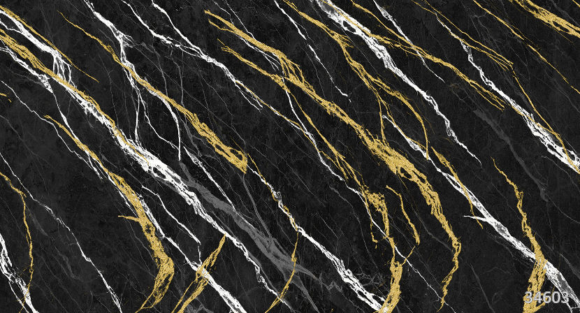 Gold marble