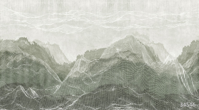 Graphic mountains