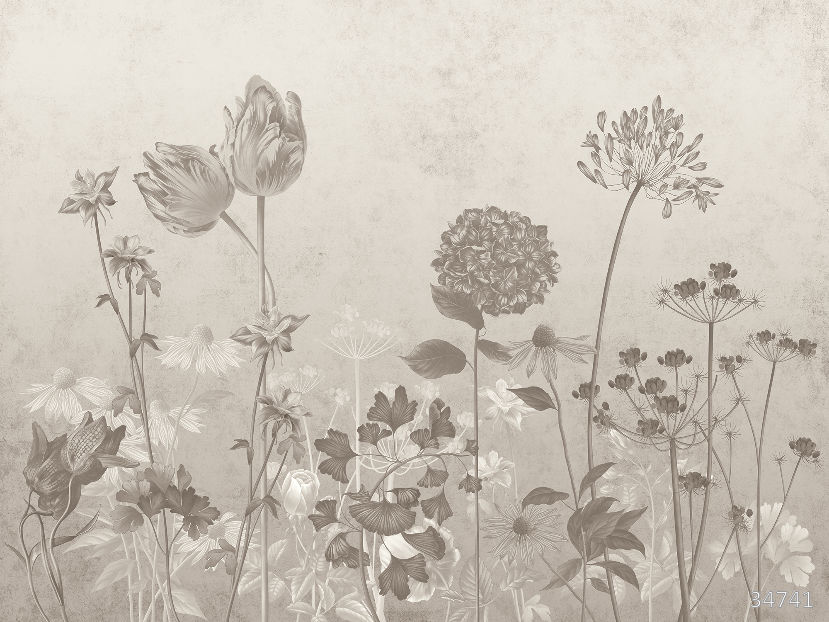Grey wildflowers