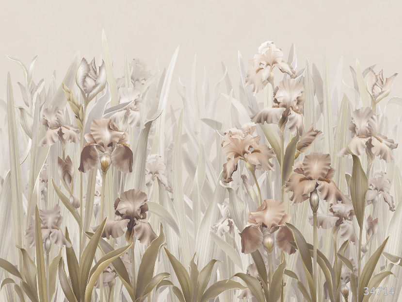Irises in the garden