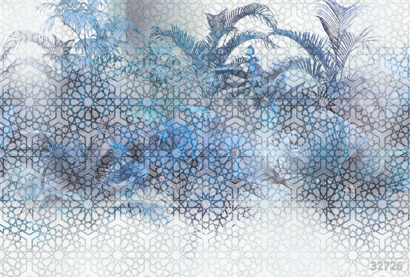 Kaleidoscope blue