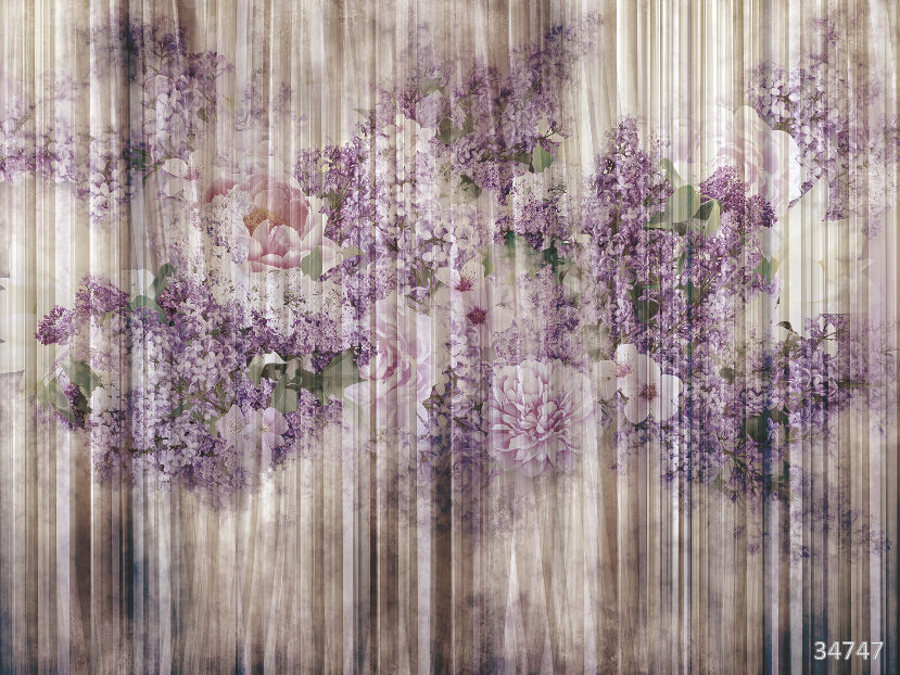 Lilac and peonies