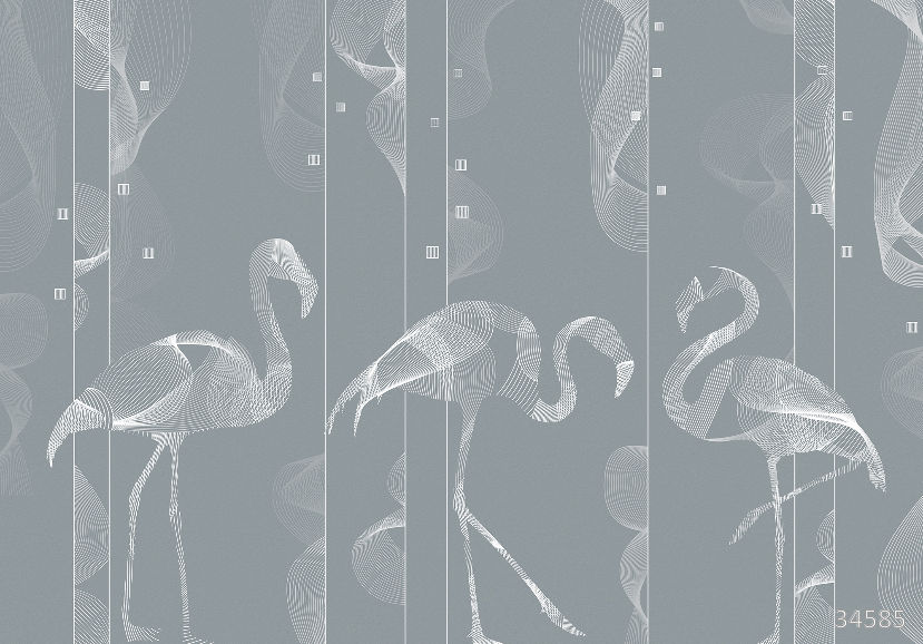 Linear flamingos