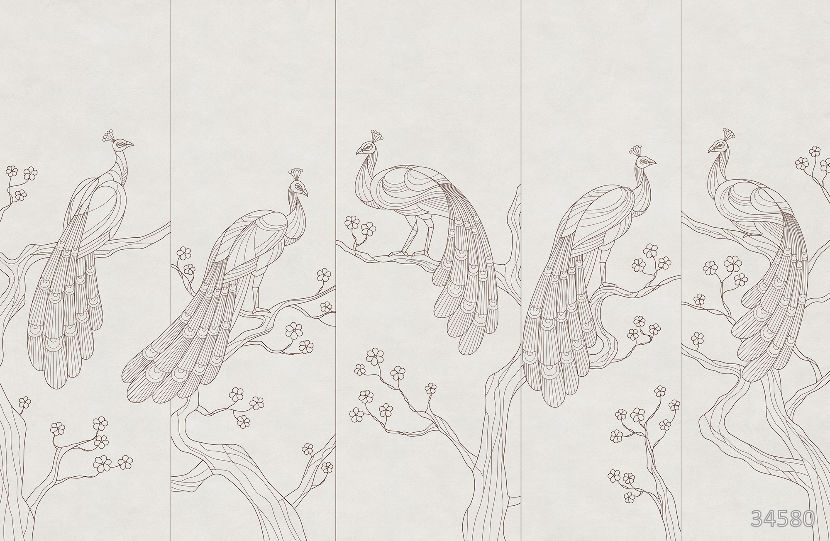 Linear peacocks