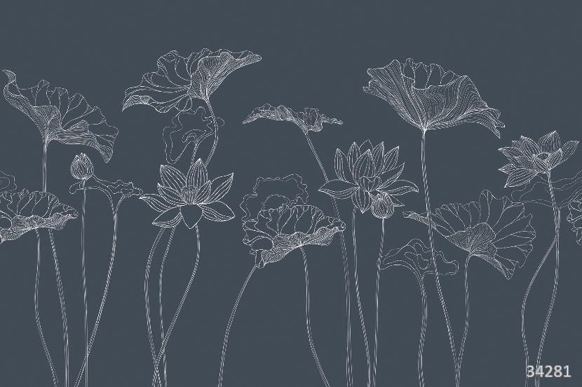 Lotus line grey