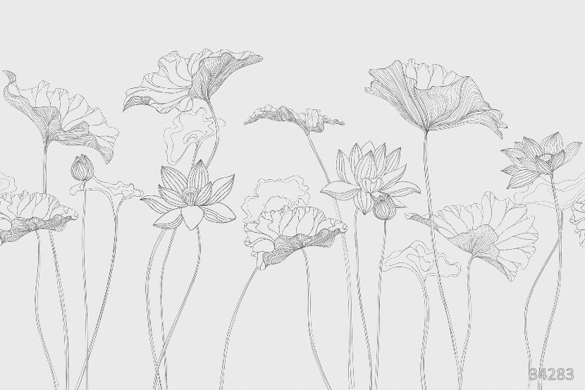 Lotus line white