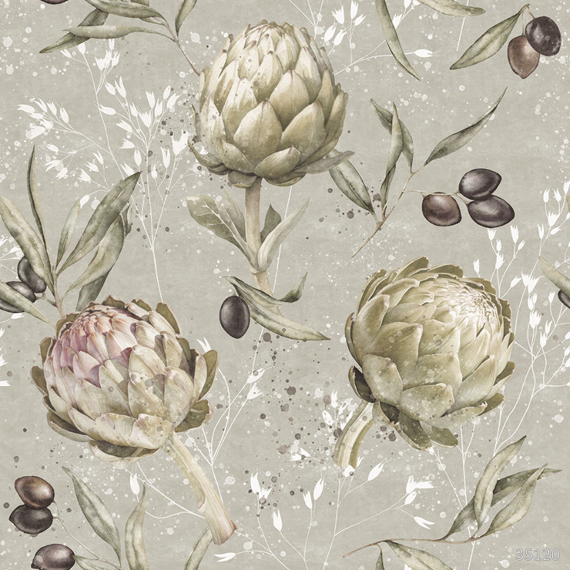 Mature artichoke