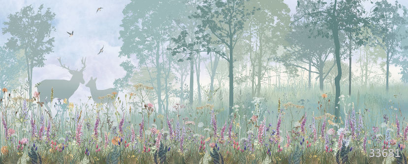 Misty meadow