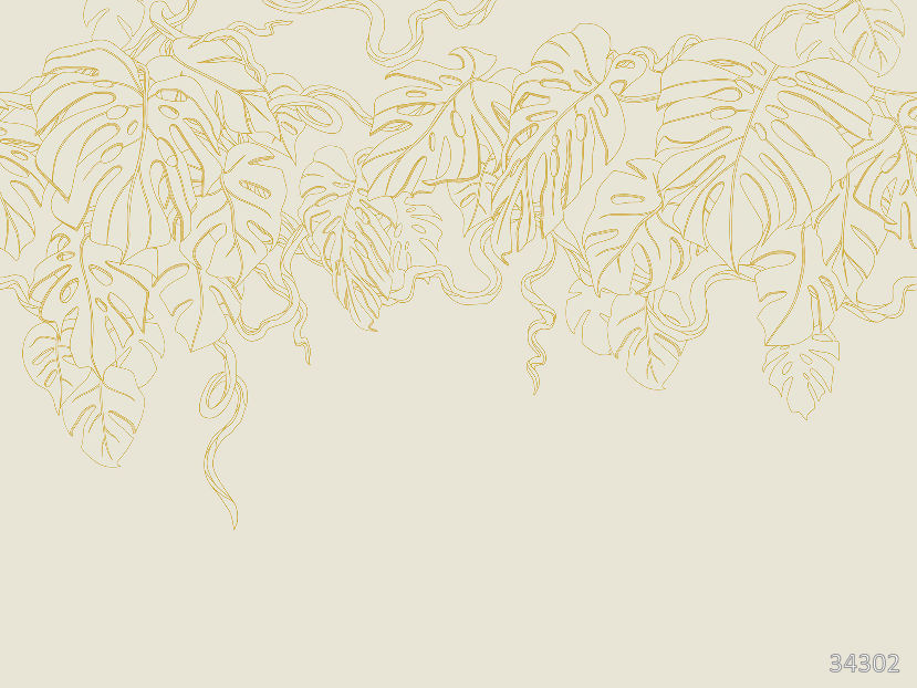 Monstera beige