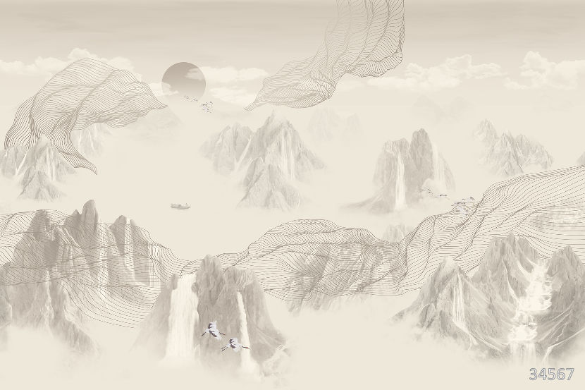 Mountain abstraction
