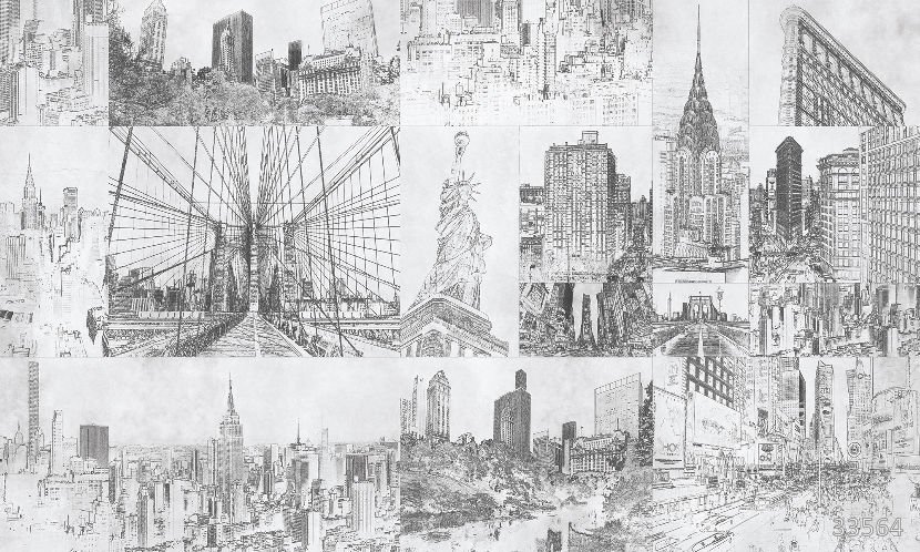 New York graphic