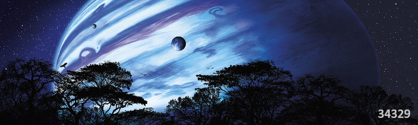 Night planet