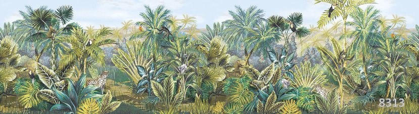Panoramic jungle light
