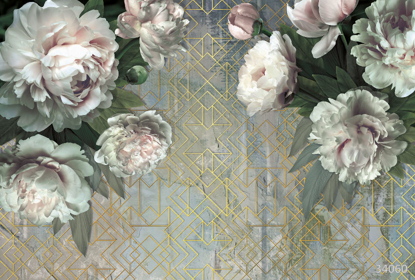 Peonies and geometry