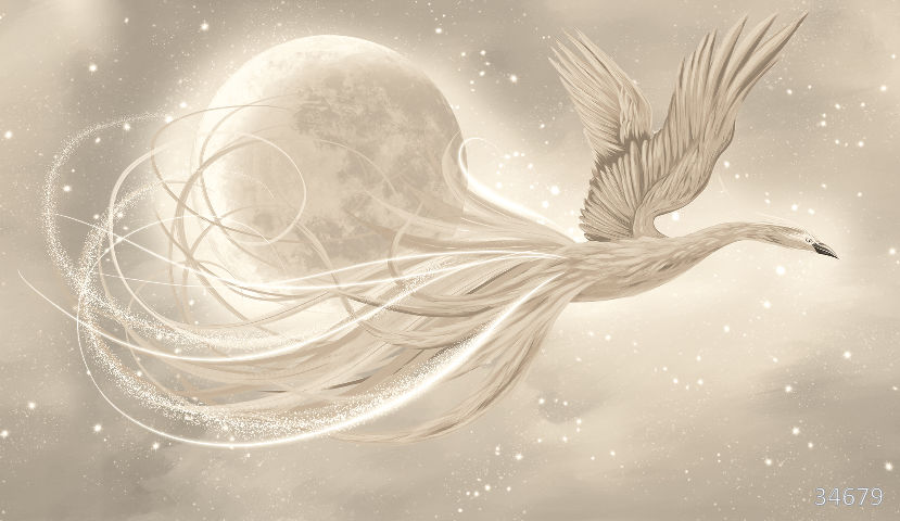Phoenix in the sky