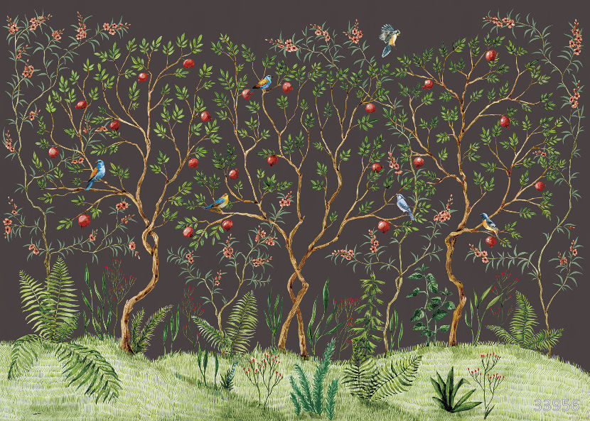 Pomegranate grove dark