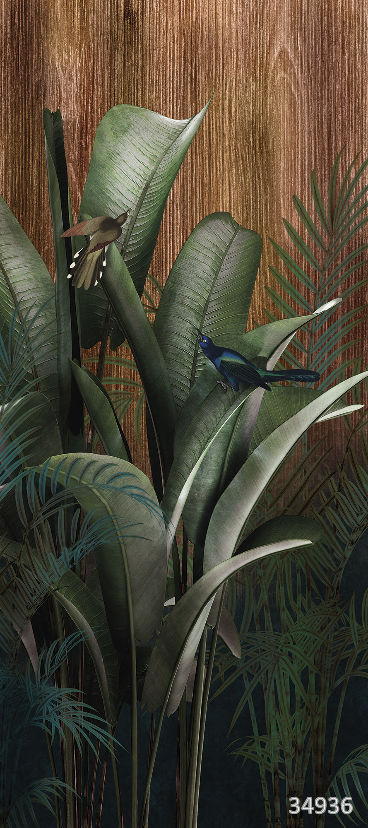 Птицы на пальмах