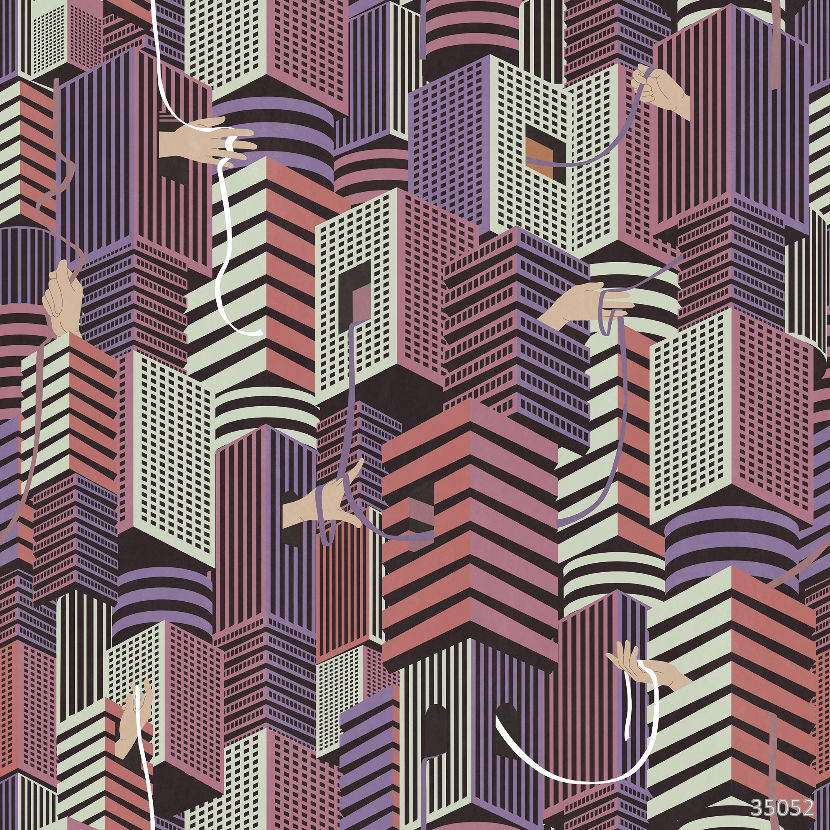Purple facades
