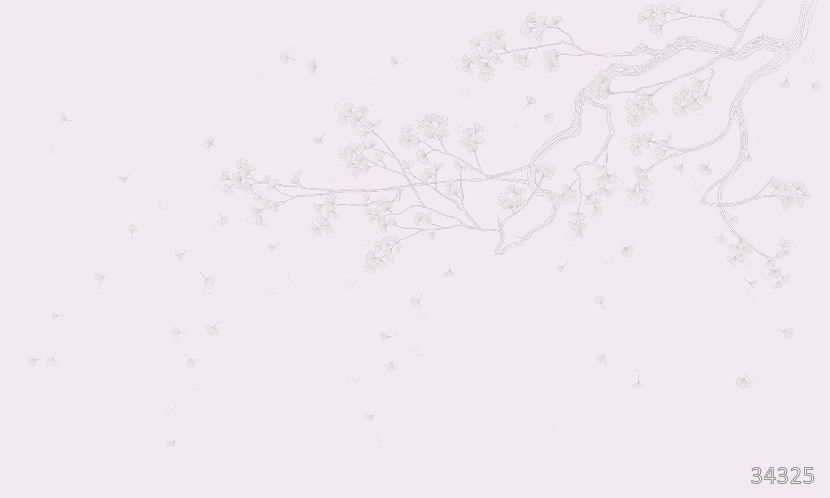 Sakura branch white