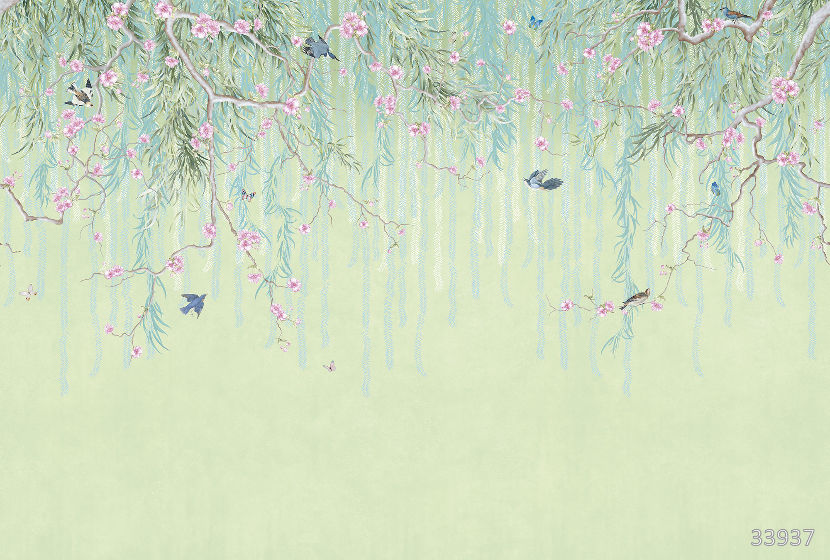 Spring music green