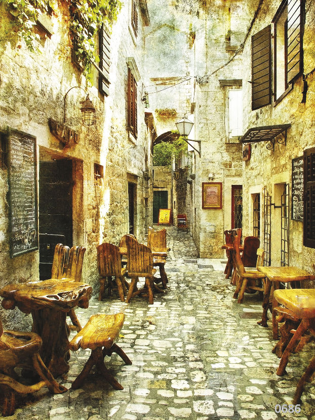 streets of old Croatia