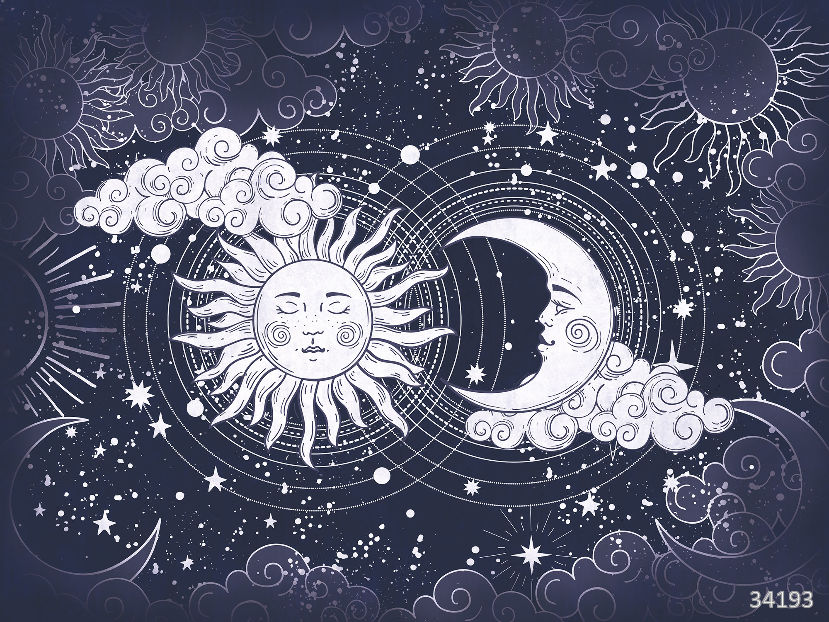 Sun and moon