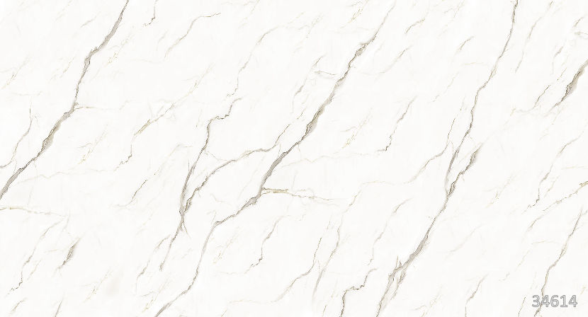 The shine of marble