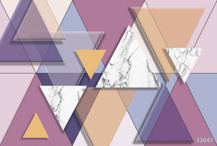 Triangles pink