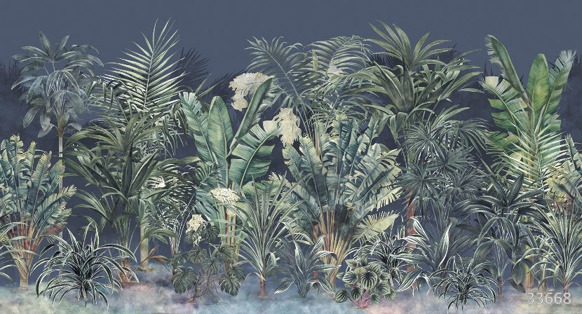Tropical forest dark