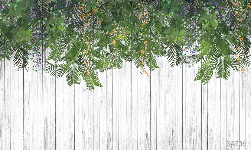 Tropical leaves