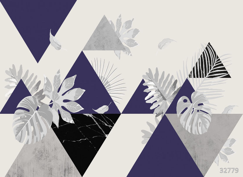 Tropical triangle violet