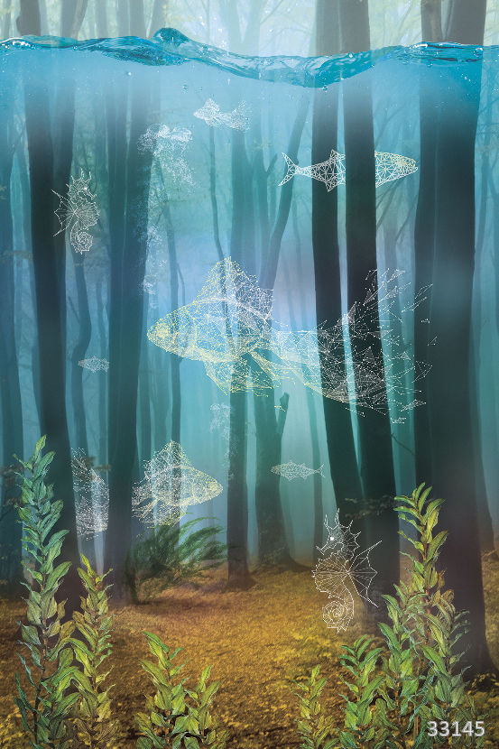 Underwater forest