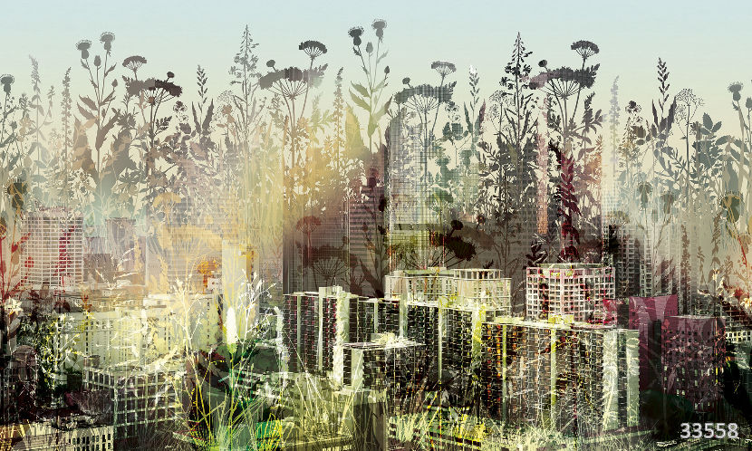 Urban jungle green