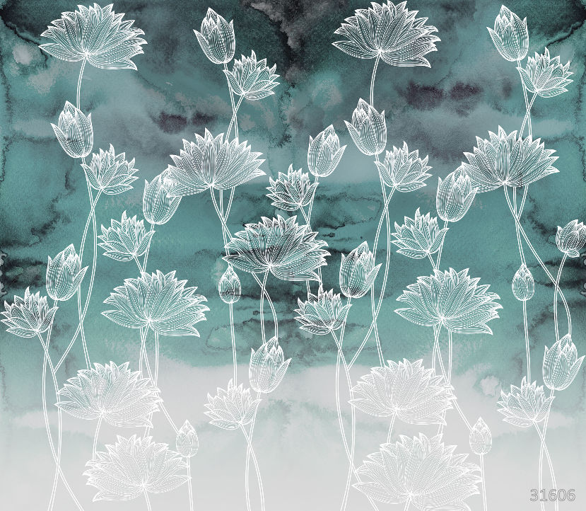 Watercolor flowers