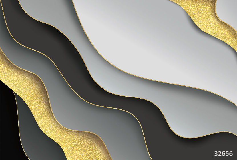Waves gold