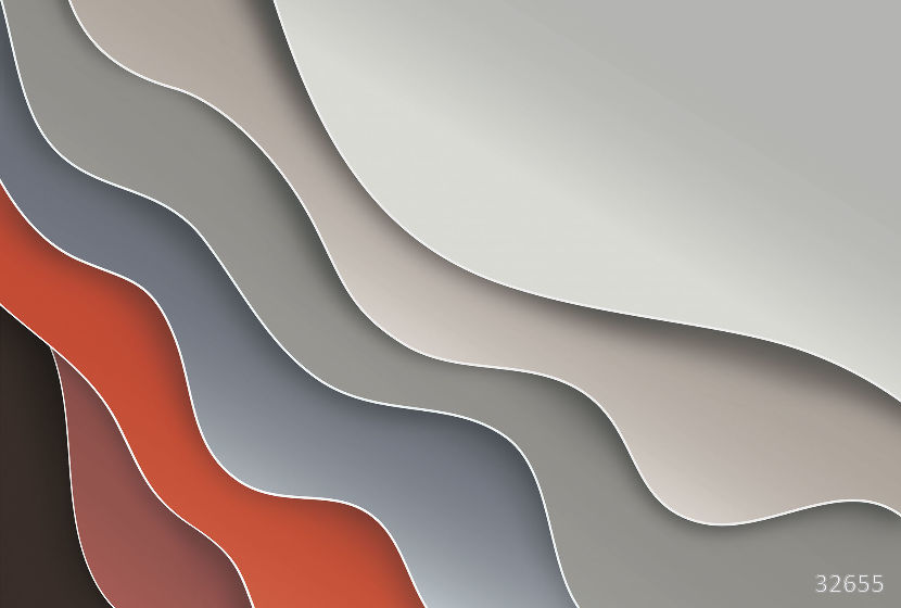 Waves red