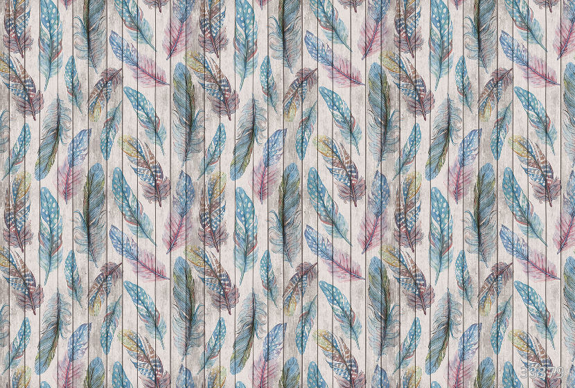 Wooden blue